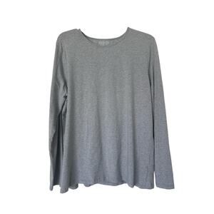 NWOT Coolibar Long Sleeve UPF 50+ Sun Protection Grey Crewneck Shirt Size XL